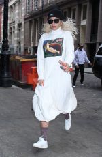 RITA ORA Out and About in New York 01/16/2019