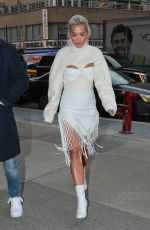 RITA ORA Out and About in New York 01/17/2019