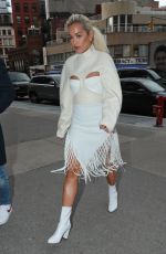 RITA ORA Out and About in New York 01/17/2019