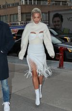 RITA ORA Out and About in New York 01/17/2019