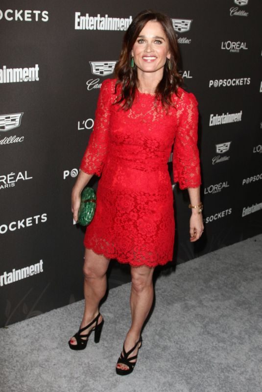 ROBIN TUNNEY at Entertainment Weekly Pre-sag Party in Los Angeles 01/26/2019