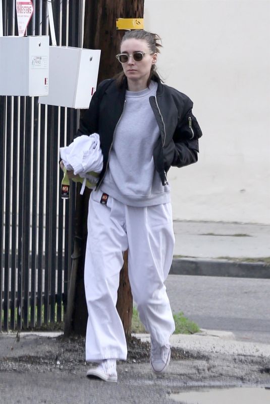 ROONEY MARA Arrives at Karate Class in Beverly Hills 01/18/2019