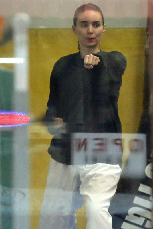 ROONEY MARA at Karate Class in Los Angeles 01/14/2019