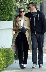 ROONEY MARA Out and About in Los Angeles 01/11/2019
