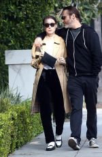 ROONEY MARA Out and About in Los Angeles 01/11/2019