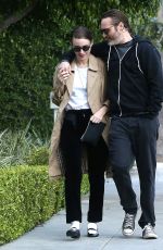 ROONEY MARA Out and About in Los Angeles 01/11/2019
