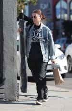 ROONEY MARA Out Shopping in West Hollywood 01/25/2019