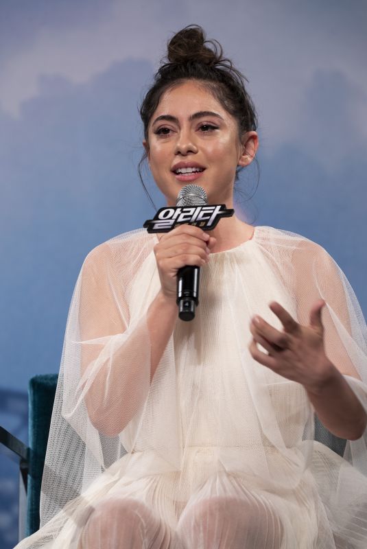 ROSA SALAZAR at Alita: Battle Angel Press Conference in Seoul 01/24/2019