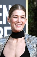 ROSAMUND PIKE at 2019 Golden Globe Awards in Beverly Hills 01/06/2019