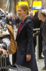 ROSAMUND PIKE at Heathrow Airport in London 01/08/2019