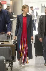 ROSAMUND PIKE at Heathrow Airport in London 01/08/2019