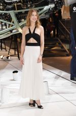 ROSAMUND PIKE at IWC Booth at Maison