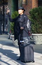 ROSARIO DAWSON Out and About in New York 01/25/2019