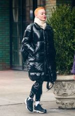 ROSE MCGOWAN Arrives at Bowery Hotel in New York 01/23/2019