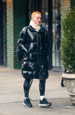 ROSE MCGOWAN Arrives at Bowery Hotel in New York 01/23/2019