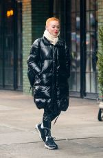 ROSE MCGOWAN Arrives at Bowery Hotel in New York 01/23/2019