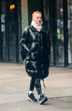 ROSE MCGOWAN Arrives at Bowery Hotel in New York 01/23/2019
