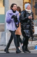 ROSE MCGOWAN Out with a Friend in New York 01/28/2019
