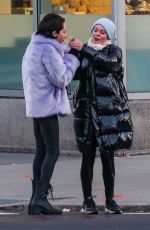 ROSE MCGOWAN Out with a Friend in New York 01/28/2019