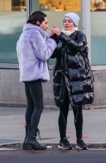 ROSE MCGOWAN Out with a Friend in New York 01/28/2019
