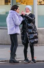 ROSE MCGOWAN Out with a Friend in New York 01/28/2019