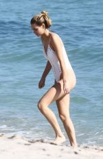 ROSMARIJN DE KOK in Swimsuit at a Beach in Miami 01/06/2019