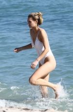 ROSMARIJN DE KOK in Swimsuit at a Beach in Miami 01/06/2019