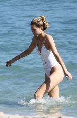 ROSMARIJN DE KOK in Swimsuit at a Beach in Miami 01/06/2019