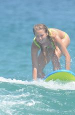 SAILRO BRINKLEY in BIkini Out Surfing 01/21/2019