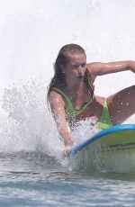 SAILRO BRINKLEY in BIkini Out Surfing 01/21/2019