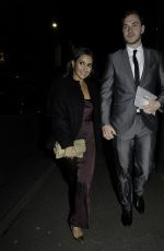 SAIR KHAN Arrives Tina O’Brien’s Wedding Day in Manchester 12/31/2018