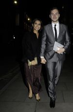 SAIR KHAN Arrives Tina O’Brien’s Wedding Day in Manchester 12/31/2018