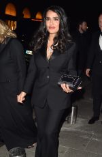 SALMA HAYEK at Boucheron Cocktail Party in Paris 01/20/2019