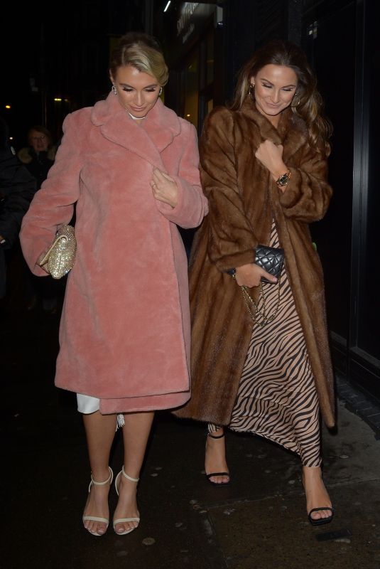 SAM and BILLIE FAIERS Night Out in London 01/26/2019