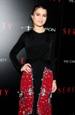 SAMI GAYLE at Serenity Screening at MOMA in New York 01/23/2019