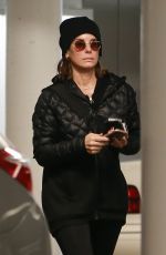 SANDRA BULLOCK Outand About in Los Angeles 01/15/2019