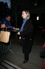 SAOIRSE RONAN Arrives at BBC Radio 2 in London 01/17/2019