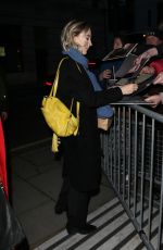 SAOIRSE RONAN Arrives at BBC Radio 2 in London 01/17/2019
