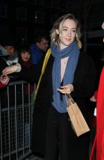 SAOIRSE RONAN Arrives at BBC Radio 2 in London 01/18/2019