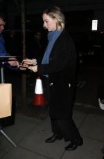 SAOIRSE RONAN Arrives at BBC Radio 2 in London 01/18/2019