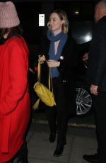 SAOIRSE RONAN Arrives at BBC Radio 2 in London 01/18/2019