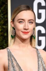 SAOIRSE RONAN at 2019 Golden Globe Awards in Beverly Hills 01/06/2019