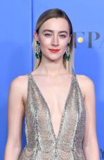 SAOIRSE RONAN at 2019 Golden Globe Awards in Beverly Hills 01/06/2019