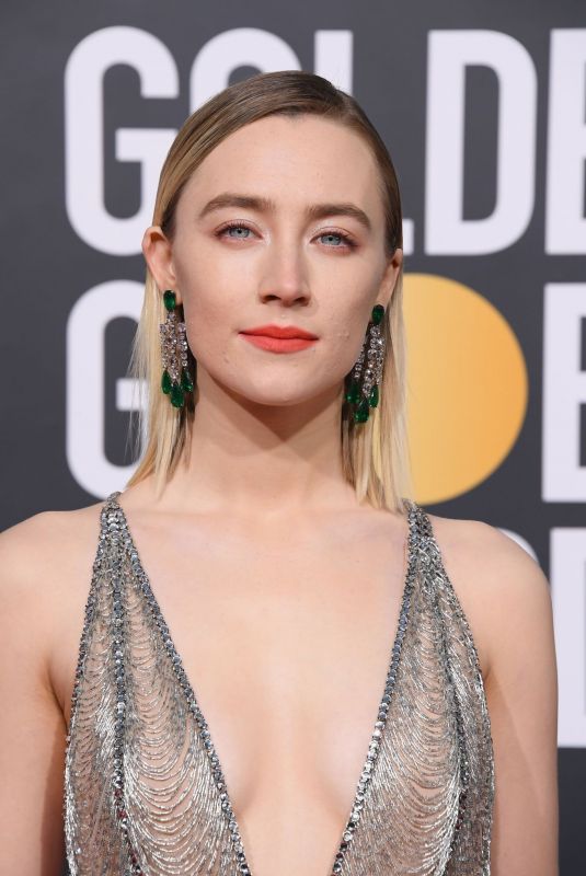 SAOIRSE RONAN at 2019 Golden Globe Awards in Beverly Hills 01/06/2019