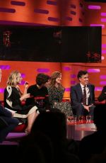 SAOIRSE RONAN at Graham Norton Show in London 01/17/2019