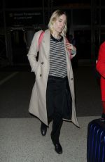 SAOIRSE RONAN at LAX Airport in Los Angeles 01/07/2019