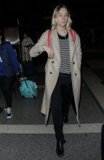 SAOIRSE RONAN at LAX Airport in Los Angeles 01/07/2019