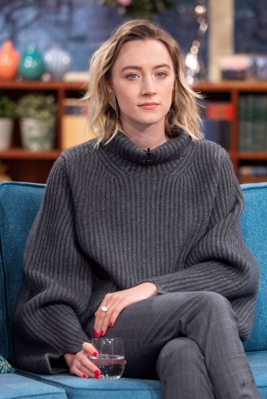 SAOIRSE RONAN at This Morning in London 01/17/2019