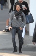 SARA GILBERT Out Shopping in Beverly Hills 01/30/2019
