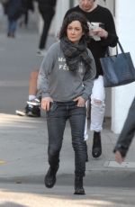 SARA GILBERT Out Shopping in Beverly Hills 01/30/2019
